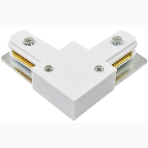 Коннектор для шинопровода L-обрразный JazzWay PTR CL-WH Однофазный Белый IP20 картинка 